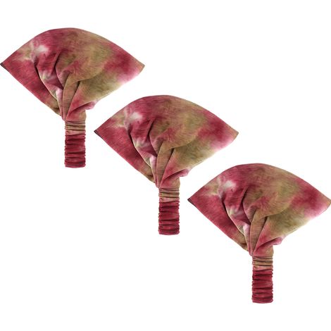 Bandana Cheveux - Bandeau Élastique Coton Extensible 10 cm x 24 cm - Pour Yoga Course Soins Visage Coiffure - 1 Pièce (1/5)