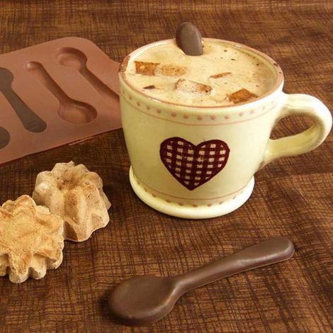 CHOCOSPOON : Moule à Cuillères en Chocolat (1/5)