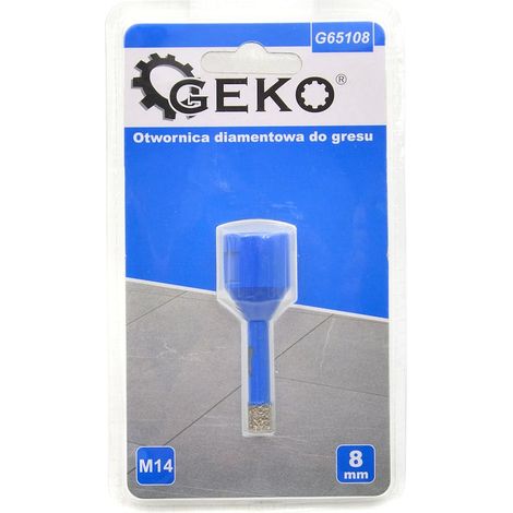 Scie cloche diamantée pour grès cérame 8 mm M14 (50) (1/2)