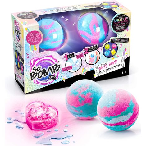 So Bomb DIY BBD 032 - Bomba da bagno, 2 pezzi, colori assortiti (1/5)