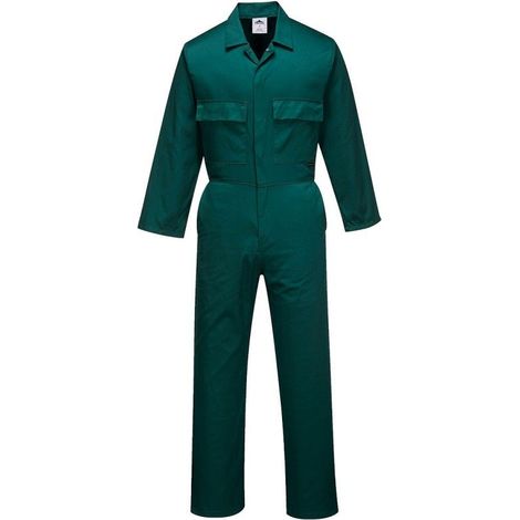 Combinaison Euro Work Couleur : Vert Bouteille Taille Xxl - Portwest