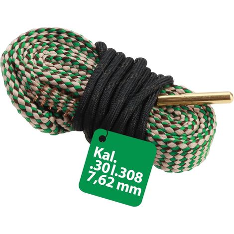 Cordón de limpieza para cañones de calibre .30, .308, .30-06, .300, .303 y 7.62 mm - Kit de limpieza para rifles y escopetas