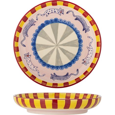 Bloomingville - Missy Tray - Multi - Stoneware