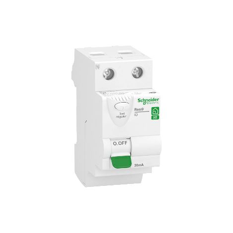 Interrupteur différentiel - 2P - 25A - 30mA - Type AC -