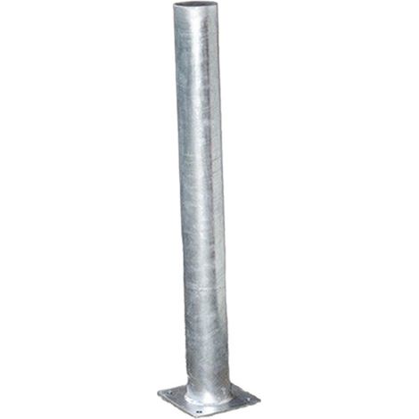 Schutzpfosten verzinkt für Fabriken und Lager für Maschinen - Höhe 1050 mm - Durchmesser 114 mm - AG400-9983