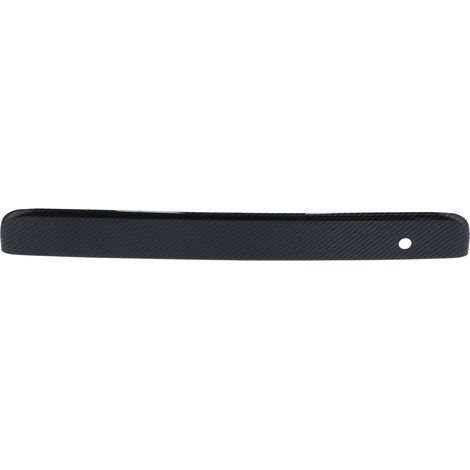 Modification automobile VW T5.1 2010-2015 : cache de poignée de hayon texturé en fibre de carbone, surdimensionné. (1/5)