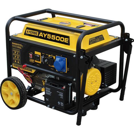 Generador gasolina 7000 W con motor Kiotsu OHV Stage V arranque eléctrico y AVR cobre