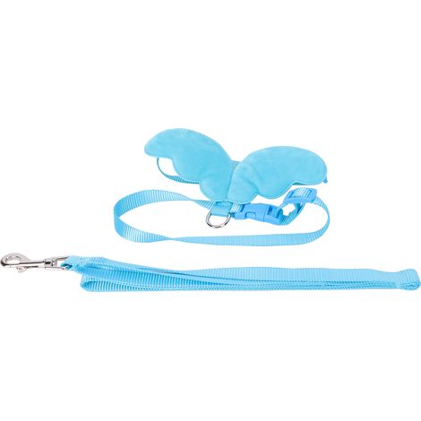 Entengeschirr – Leine – blau XS – verstellbar – Haustiere