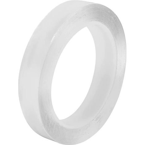 Film transparent autocollant de 5 m x 2 cm pour la protection des portières de voiture, des seuils de porte, des pare-chocs et du coffre. (1/5)