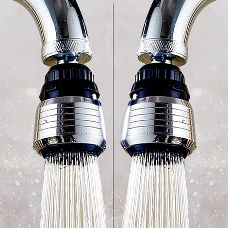 AGE et anti-éclaboussures filtre de douche et tête anti-éclaboussures (2 pièces) (1/5)