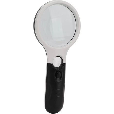 Loupe Lumineuse LED Portable avec Lentille Double en Acrylique - Haute Précision et Transparence (1/5)