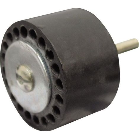 Support de manchon cylindrique CALFLEX type EM 10 mm x 6 mm de hauteur et de tige.