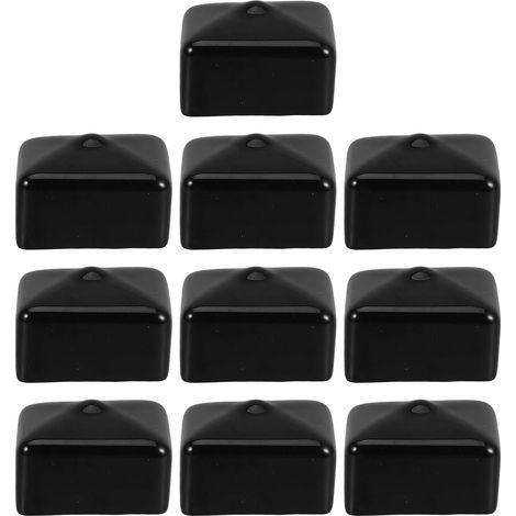 10 Pièces Protecteur de Poignée pour Robinet à Bille en Pvc Noir (1/5)