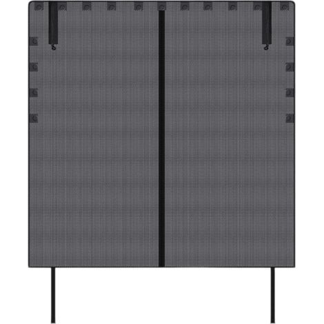 Moustiquaire hayon Voiture,150x150cm Tente d'ombrage et Ventilation pour l'extérieur,Conçu pour les SUV doté d'une fermeture à glissière (1/5)