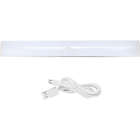 Barre Lumineuse À Détecteur De Mouvement - 88 LED Réglable En Luminosité - Pour Placard Armoire Escalier Tiroir - 1 Pièce (1/5)