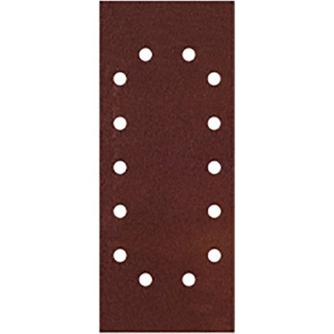 PG - 10 FOGLI ABRASIVI VELCRO FO 115X280MM GRANA 180