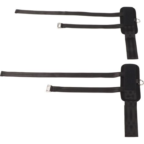1 Paire de Sangles de Cheville pour Entraînement Fitness, Légères et Ajustables, pour Machines à Poulies - Hommes et Femmes (1/5)