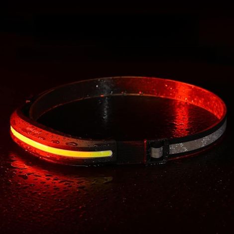 Ultra Bright Wide Beam Headlamp, 230° COB Headlight, Outdoor Headlight for Camping, Running with Adjustable Headband, Type-C Fast Charging, Ideal for Fishing (1/5)