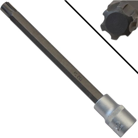 BGS Polydrive Stecknuss 168 mm verchromt Stahl (1/3)