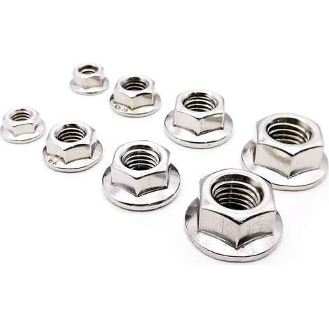 Frein-filet, 2/25 pièces M3 M4 M5 M6 M8 M10 M12 Acier inoxydable (1/5)