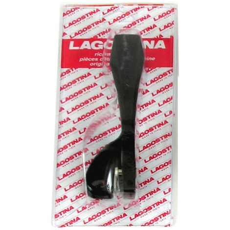 Lagostina Manico per Coperchio Pentola a Pressione Modello Classico e Brava - Ricambio Originale Nero