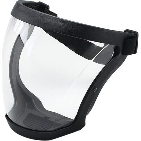 Écran facial transparent antibuée, équipement de protection individuelle pour la sécurité au travail (1/5)