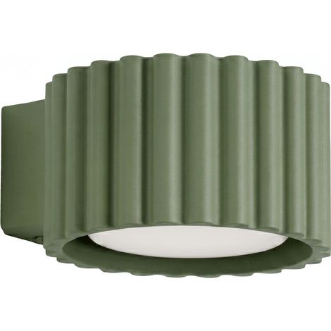 Sollux AURA Applique murale Aura Dome Vert Olive 1x GX53 (1/2)