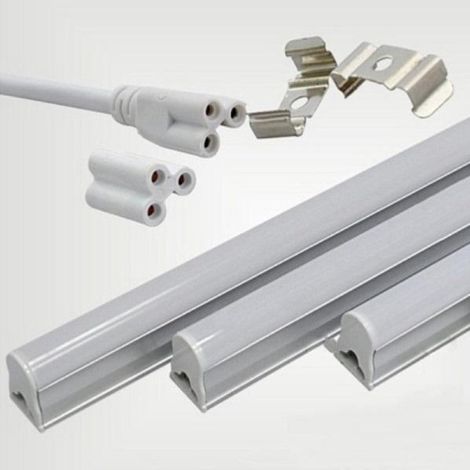 Silamp – Tube néon LED 90cm T5 14W – Blanc froid 6000K – 1400 lumens – IP20 pour espaces intérieurs – Économie d'énergie