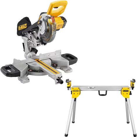 DeWalt Akku Kappsäge DCS365N-XJ 18V 184 mm Untergestell DE7033-XJ (1/5)
