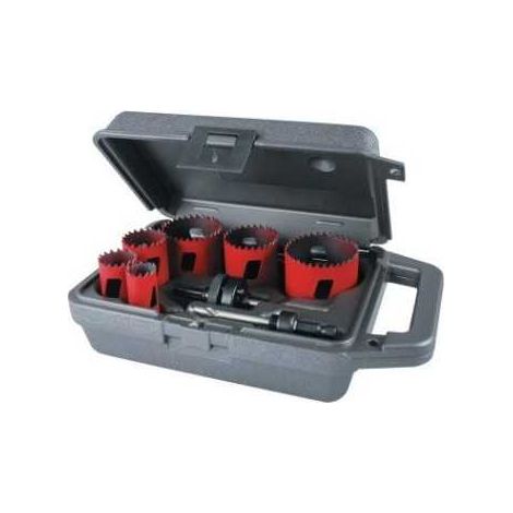 Juego de Coronas Perforadoras Bimetálicas KIT MAINT 11PC MORSE