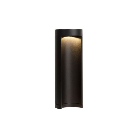 Paletto esterno Lucide Combo LED 7W 3000K IP54 nero