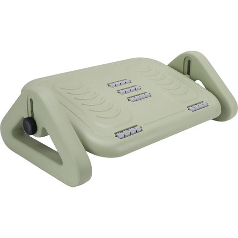 Repose-pieds réglable sous le bureau avec repose-jambes de Massage à rouleaux pour les jeux sur ordinateur de bureau à domicile (1/5)
