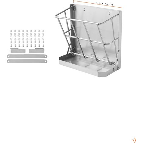 Viehfutterspender, Schwerlaststahl, Wandmontage-Design, T1095 (1/2)