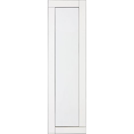 Premier Housewares Floorstanding Black Velvet Mirror (1/5)