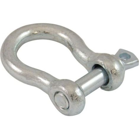 Manilles lyres ordinaires acier zingué axe 10 mm boîte de 5 pièces - PRAMAC (1/2)