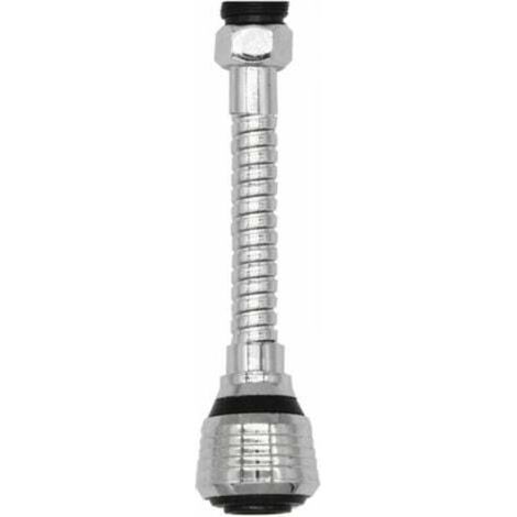 Aeratore flessibile per rubinetto - 15,5 cm - Compatibile con filettature M22 / M24