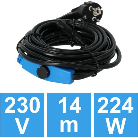 Frostschutz Heizleitung, 14 m, 224 Watt (1/2)