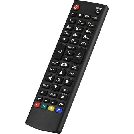 Eosnow Télécommande pour LG TV, Appareil TV résistant à l'usure LCD SMART AKB7915324