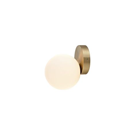 Applique Nowodvorski ICE BALL ottone vetro G9 IP44 25W