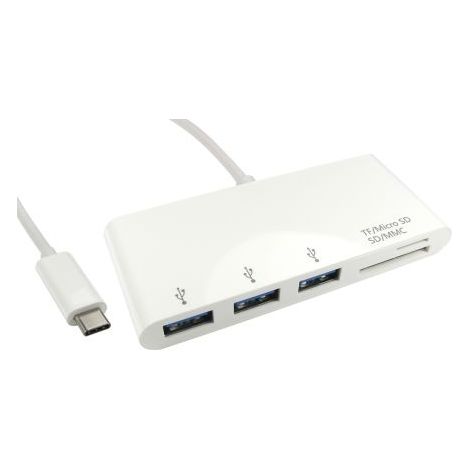 Hub USB RS PRO, USB 3.0 3 ports, USB C ( Prix pour 1 )
