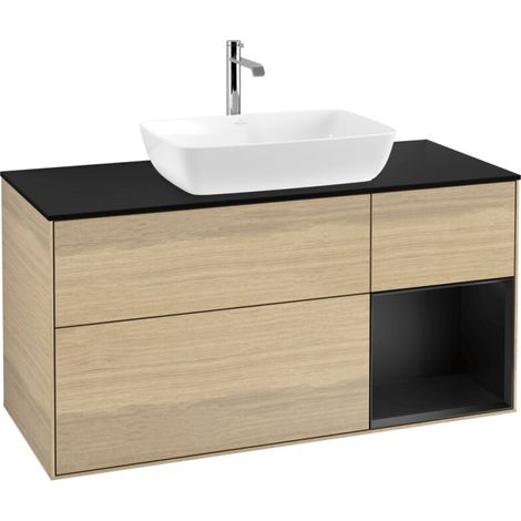 Villeroy & Boch F832PDPC Meuble sous-lavabo Finion F83 (1/2)