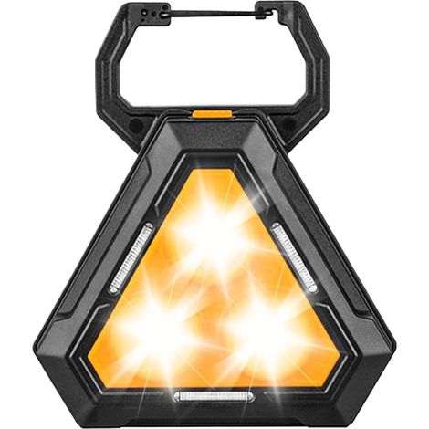 Lampe De Travail Rechargeable Magnétique Lumière Portable Étanche Lumière De Travail Magnétique Sous Capot Pour Camping Pêche Chantier Randonnée Plein Air (1/5)