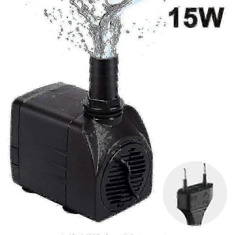 Pompe immergée silencieuse avec câble robuste de 1,5 m, idéale pour bassins et aquariums, faible niveau sonore, puissance fiable. (1/5)