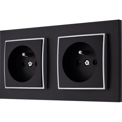Zwei einzelne Nester Pipistrelle Mini, matt schwarz/silber 4 (1/5)