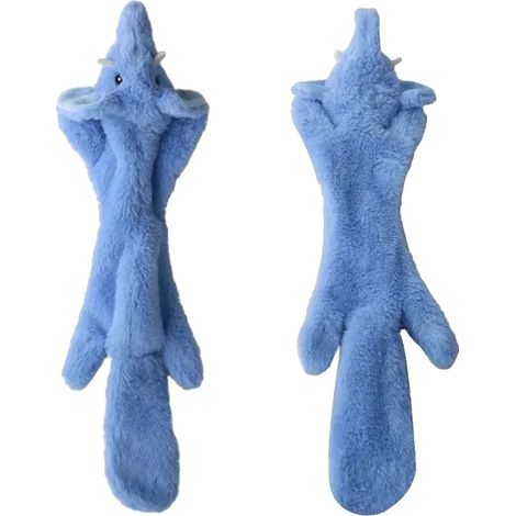 Hundespielzeug, Quietscher-Geräusch, Langlebiges Fleece-Material, Elefant (1/2)