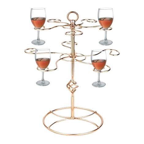 Support d'arbre pour cocktail Présentoir à boissons 2 niveaux 10 positions - Support pour cocktails pour bar, restaurant, cuisine, maison, fête, s (1/5)