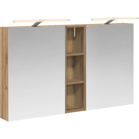 Maison Exclusive - Badezimmerschrank-Set 3 pcs 120 x 14,5 x 70 cm