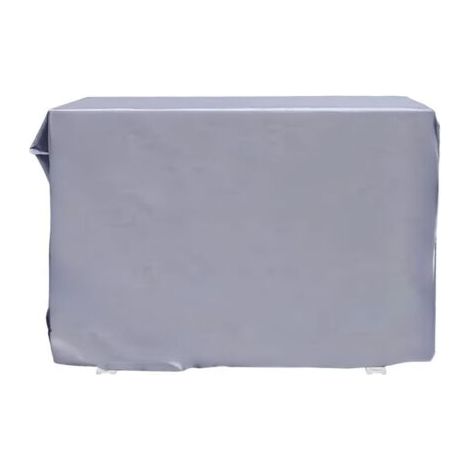 Cubierta exterior para climatizador, cubierta protectora exterior más gruesa para climatizador, protección contra polvo y nieve, impermeable y resistente al sol, color gris (96 × 40 × 70 cm) (1/4)