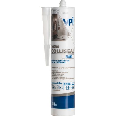 Silicone Aspect Mat Colliseal 300ml V680 VPI Colliseal Blanc (1/3)