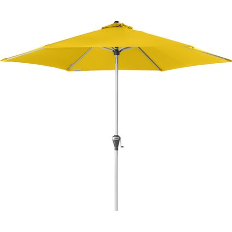 Doppler Sonnenschirm / Kurbelschirm "Active Auto Tilt 280", Ø 280 cm, gelb, Bezug aus 100% Polyester, Gestell aus Aluminium, 5,9 kg Sonnenschirm / Kurbelschirm "Active Auto Tilt 280", gelb, Ø 280 cm (1/5)